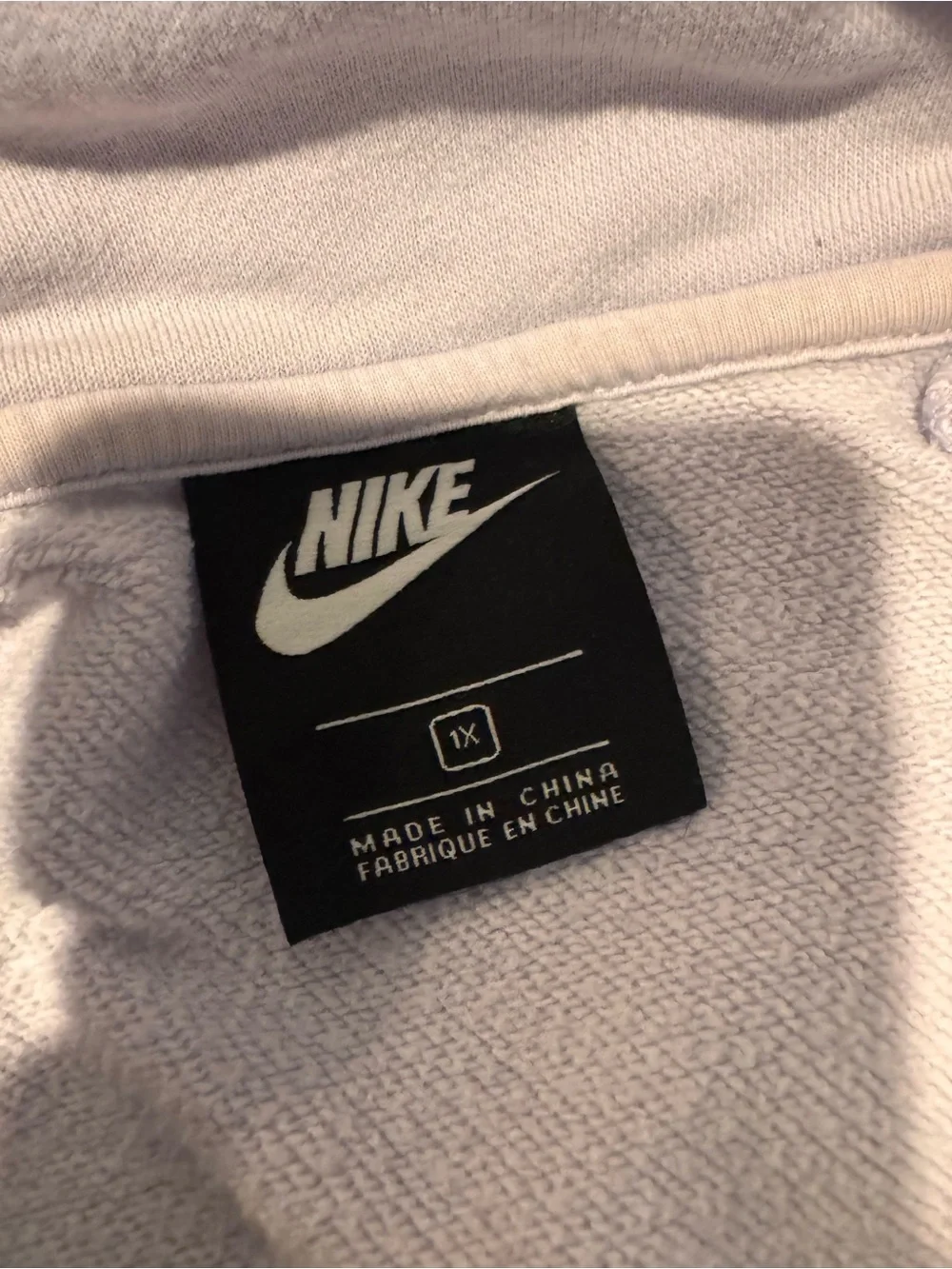 Nike Women’s Light Lavender Half-Zip Cowl Pullover
